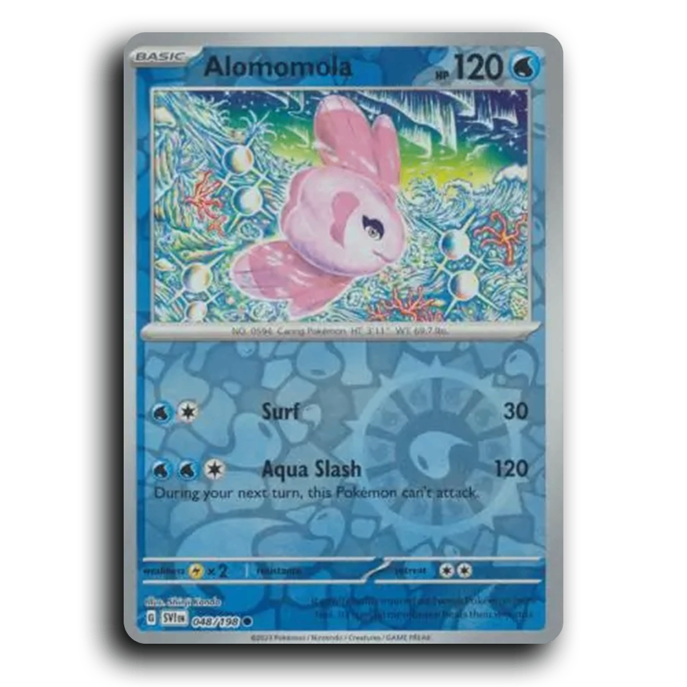 Alomomola (048/198) [Scarlet & Violet] Common Shinji Kanda Pokemon Card TCG Near Mint NM Reverse Holo