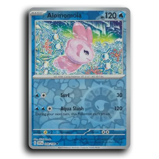 Alomomola (048/198) [Scarlet & Violet] Common Shinji Kanda Pokemon Card TCG Near Mint NM Reverse Holo