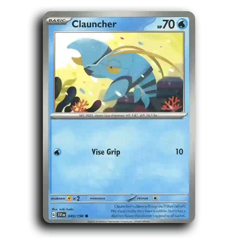 Clauncher (049/198) [Scarlet & Violet] Common miki kudo Pokemon Card TCG Near Mint NM