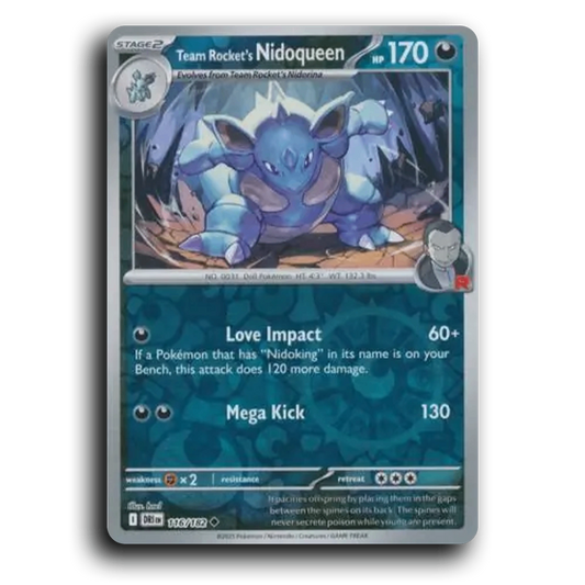 Team Rocket's Nidoqueen (116/182) [Destined Rivals]