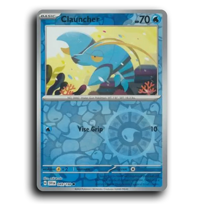 Clauncher (049/198) [Scarlet & Violet] Common miki kudo Pokemon Card TCG Near Mint NM Reverse Holo