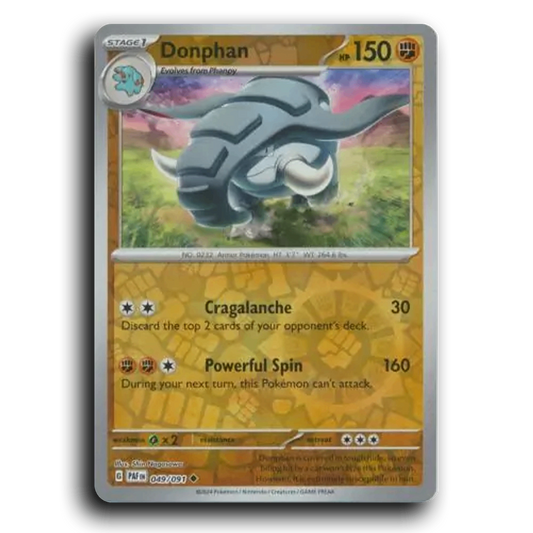 Donphan (049/091) [Paldean Fates]
