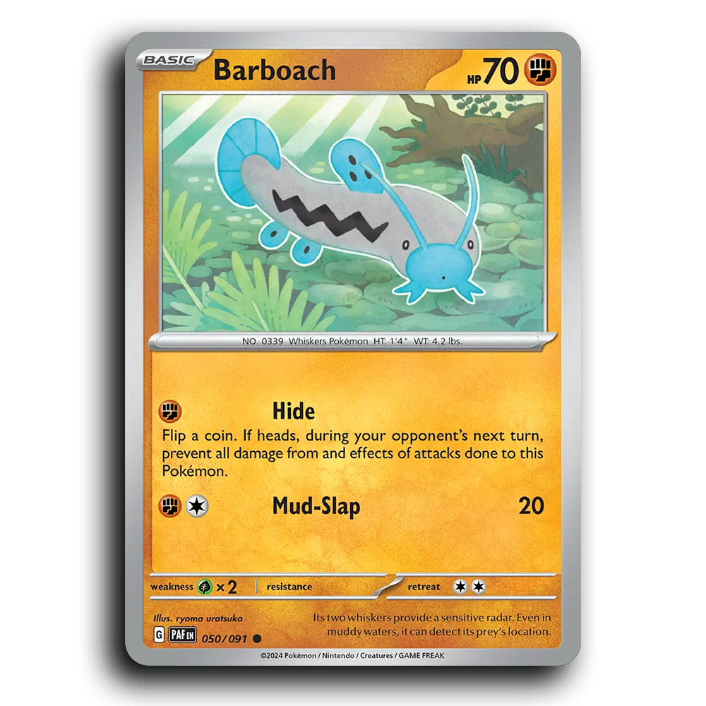 Barboach (050/091) [Paldean Fates]