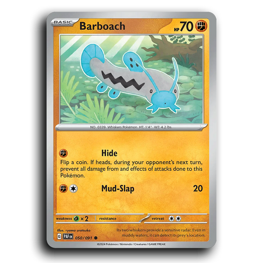 Barboach (050/091) [Paldean Fates]