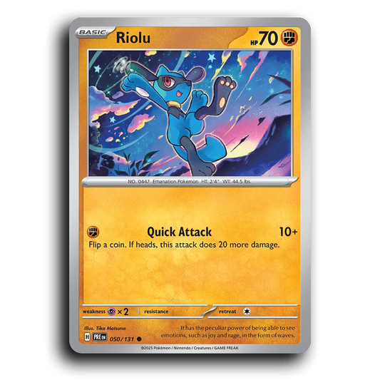 Riolu - 050/131 [Prismatic Evolutions]