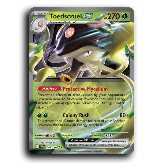 Toedscruel ex (005/091) [Paldean Fates]
