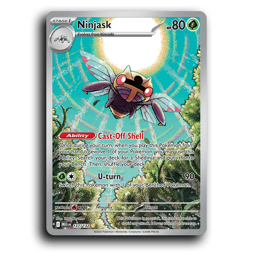 Ninjask - 137/132 [Mega Evolution]
