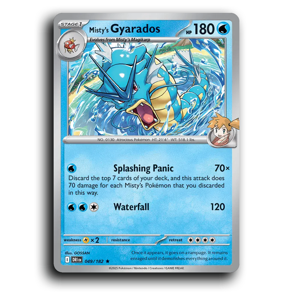 Misty's Gyarados - 049/182 [Destined Rivals]