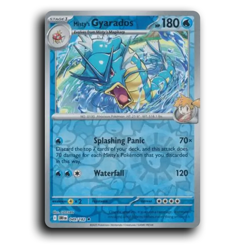Misty's Gyarados (049/182) [Destined Rivals]