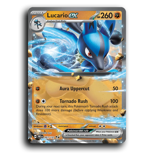 Lucario ex - 051/131 [Prismatic Evolutions]