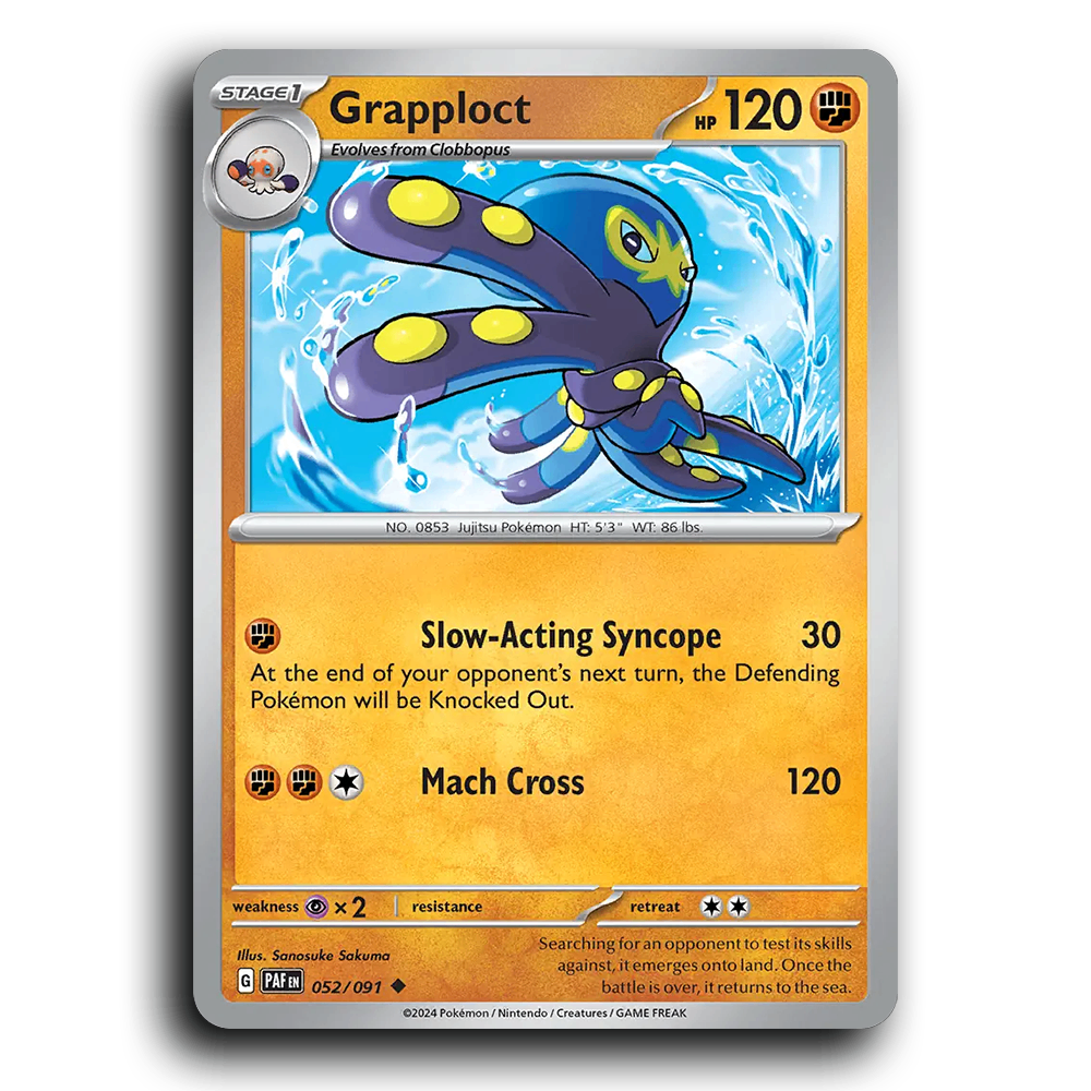 Grapploct (052/091) [Paldean Fates]
