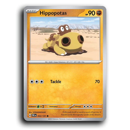 Hippopotas - 052/131 [Prismatic Evolutions]