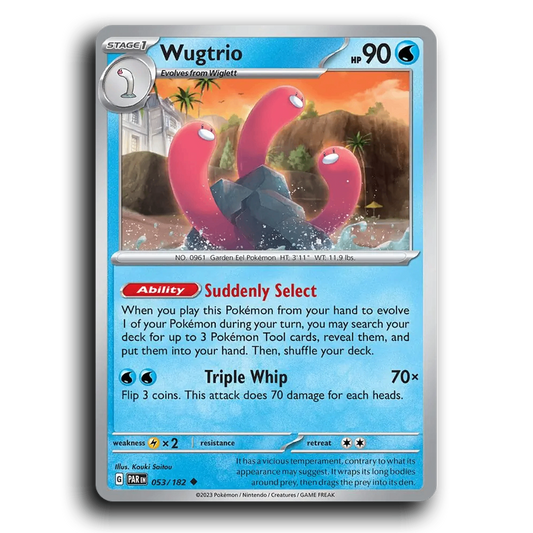 Wugtrio (053/182) [Paradox Rift]