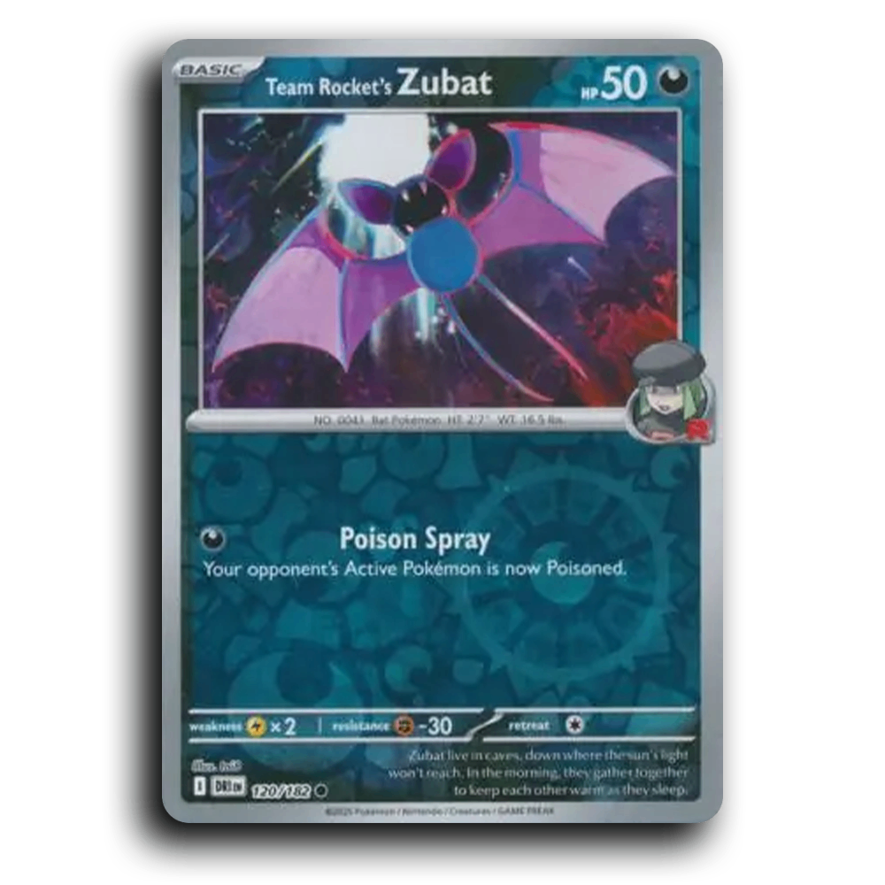 Team Rocket's Zubat (120/182) [Destined Rivals]