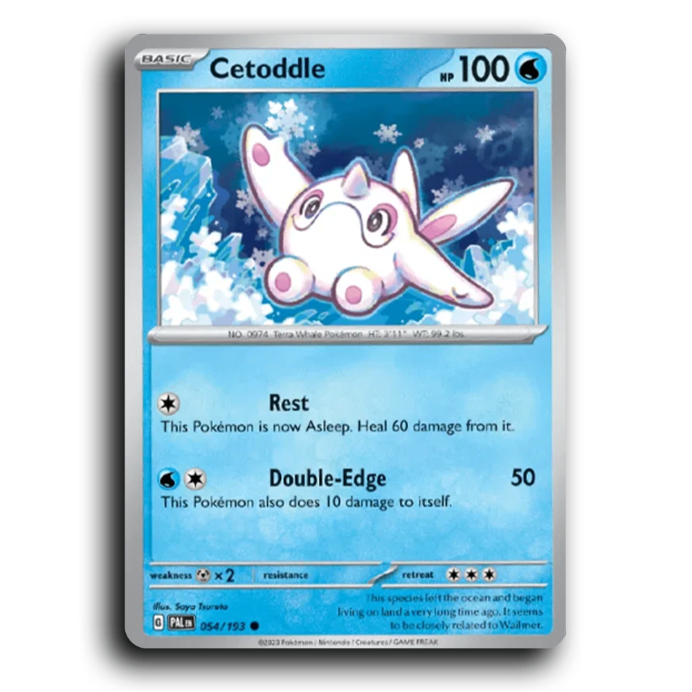 Cetoddle (054/193) [Paldea Evolved] Common Pokemon Card TCG Near Mint NM