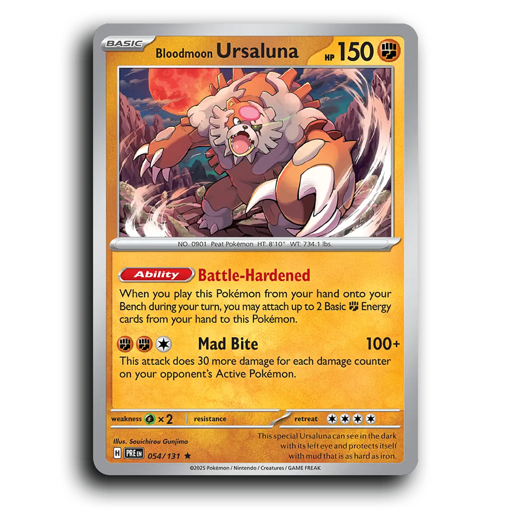 Bloodmoon Ursaluna - 054/131 [Prismatic Evolutions]
