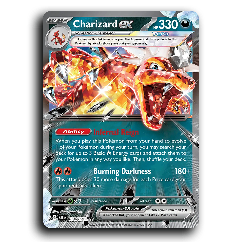 Charizard ex (054/091) [Paldean Fates]