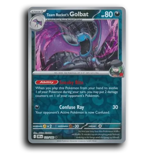 Team Rocket's Golbat (121/182) [Destined Rivals]