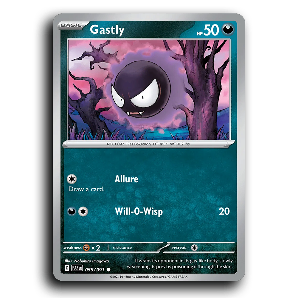 Gastly (055/091) [Paldean Fates]