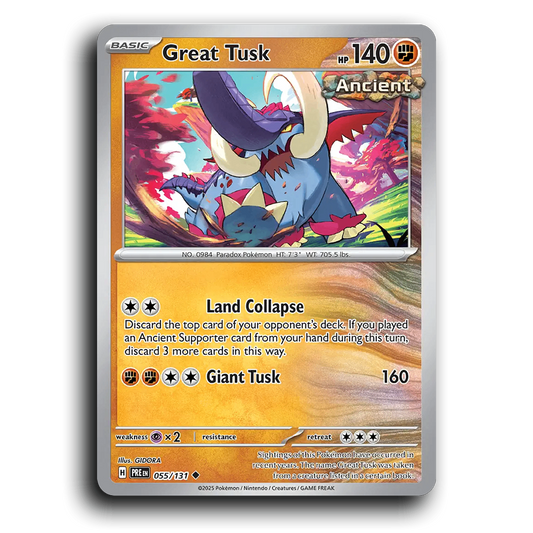 Great Tusk - 055/131 [Prismatic Evolutions]
