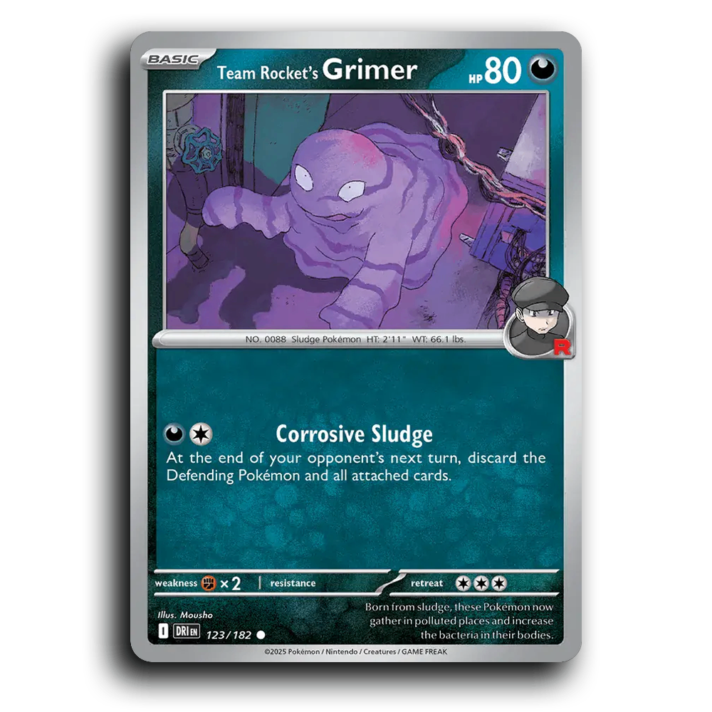 Team Rocket's Grimer - 123/182 [SV10 - Destined Rivals]
