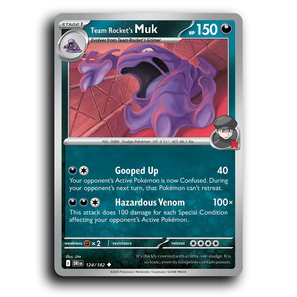 Team Rocket's Muk - 124/182 [SV10 - Destined Rivals]