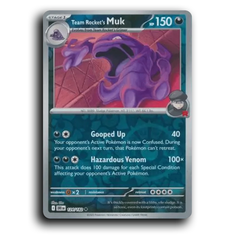 Team Rocket's Muk (124/182) [Destined Rivals]