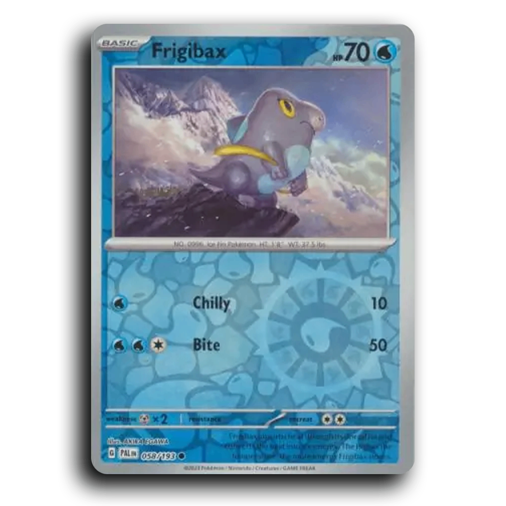 Frigibax (058/193) [Paldea Evolved] Common Pokemon Card TCG Near Mint NM Reverse Holo