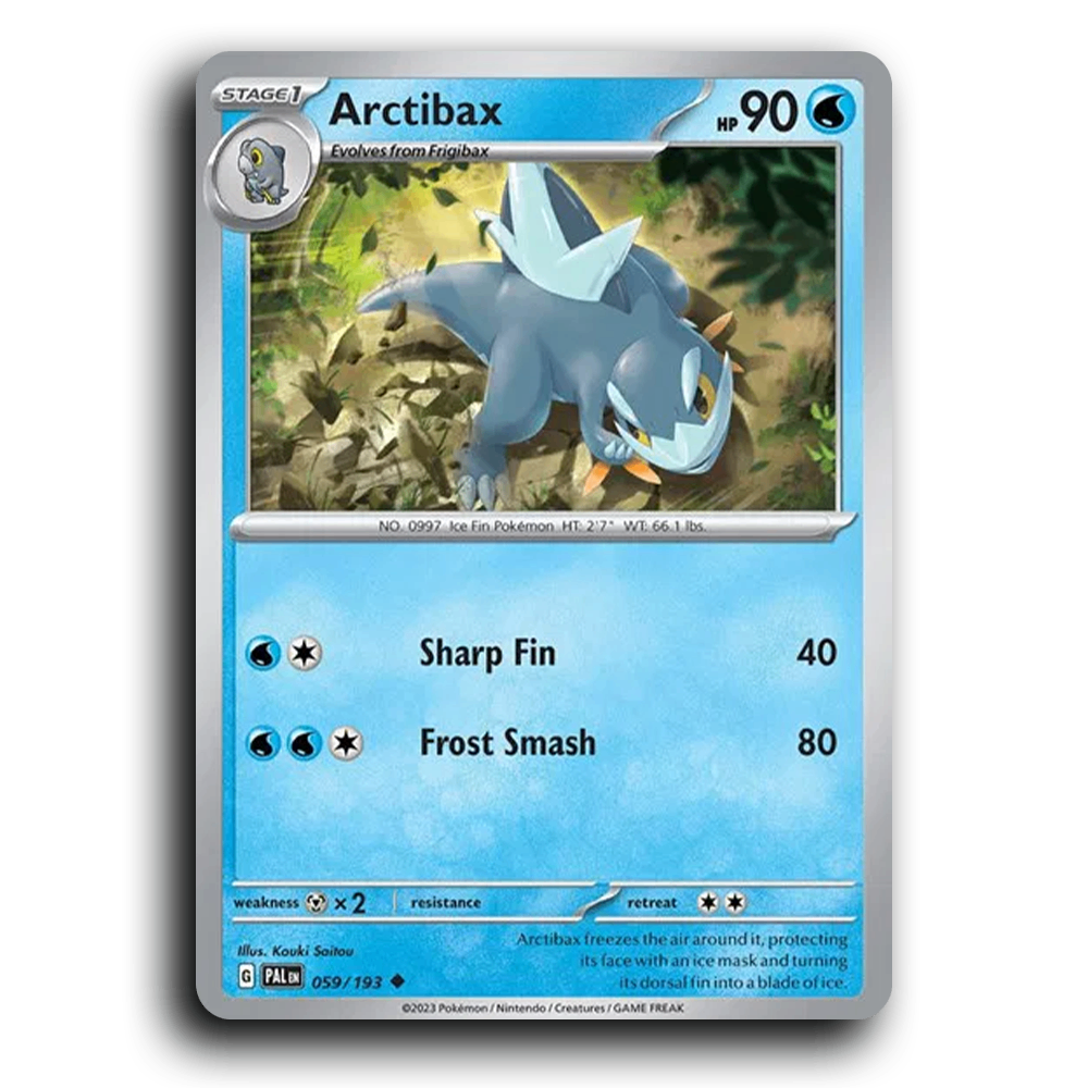 Arctibax (059/193) [Paldea Evolved] Uncommon Pokemon Card TCG Near Mint NM
