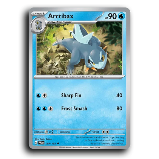 Arctibax (059/193) [Paldea Evolved] Uncommon Pokemon Card TCG Near Mint NM