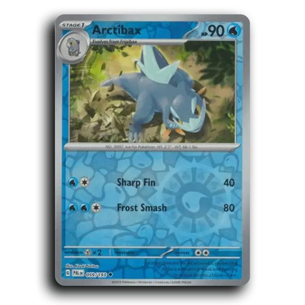 Arctibax (059/193) [Paldea Evolved] Uncommon Pokemon Card TCG Near Mint NM Reverse Holo