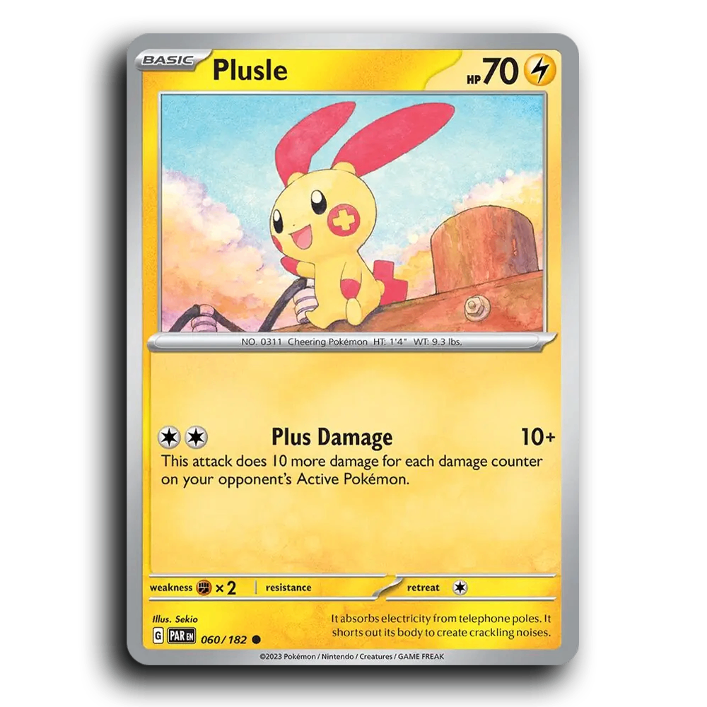 Plusle (060/182) [Paradox Rift]