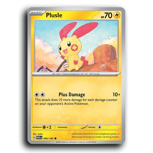 Plusle (060/182) [Paradox Rift]