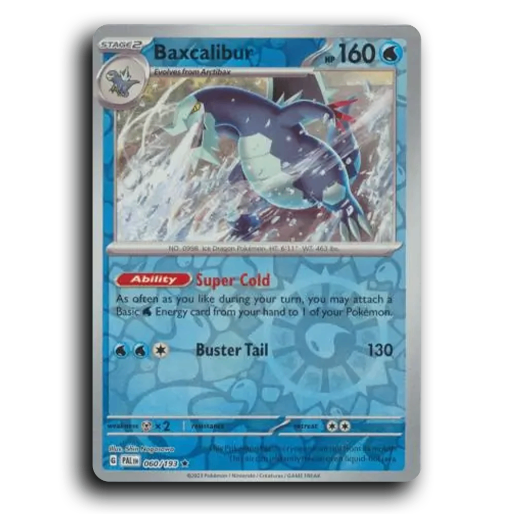 Baxcalibur (060/193) [Paldea Evolved] Rare Pokemon Card TCG Near Mint NM Reverse Holo