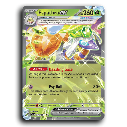 Espathra ex (006/091) [Paldean Fates]