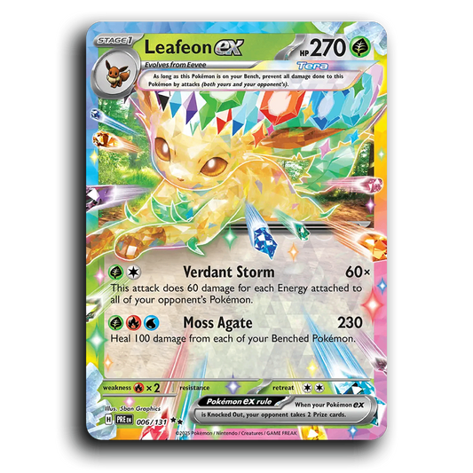 Leafeon ex - 006/131 [Prismatic Evolutions]