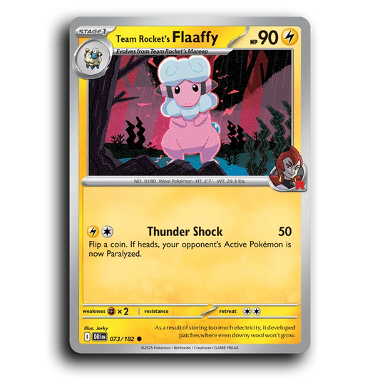 Team Rocket's Flaaffy - 073/182 [SV10 - Destined Rivals]