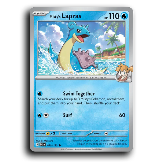 Misty's Lapras - 050/182 [Destined Rivals]