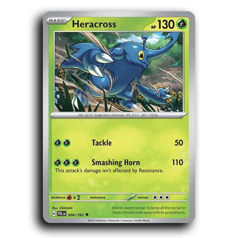 Heracross (006/193) [Paldea Evolved] Uncommon Pokemon Card TCG Near Mint NM