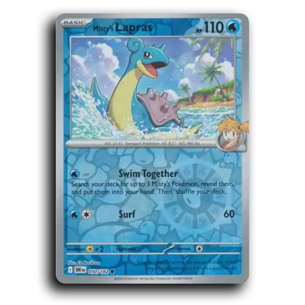 Misty's Lapras (050/182) [Destined Rivals]