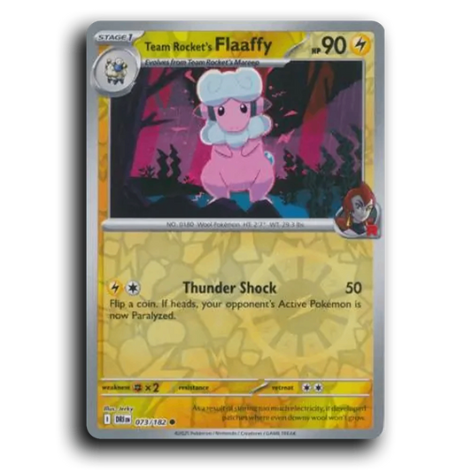 Team Rocket's Flaaffy (073/182) [Destined Rivals]