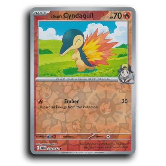 Ethan's Cyndaquil (032/182) [Destined Rivals]