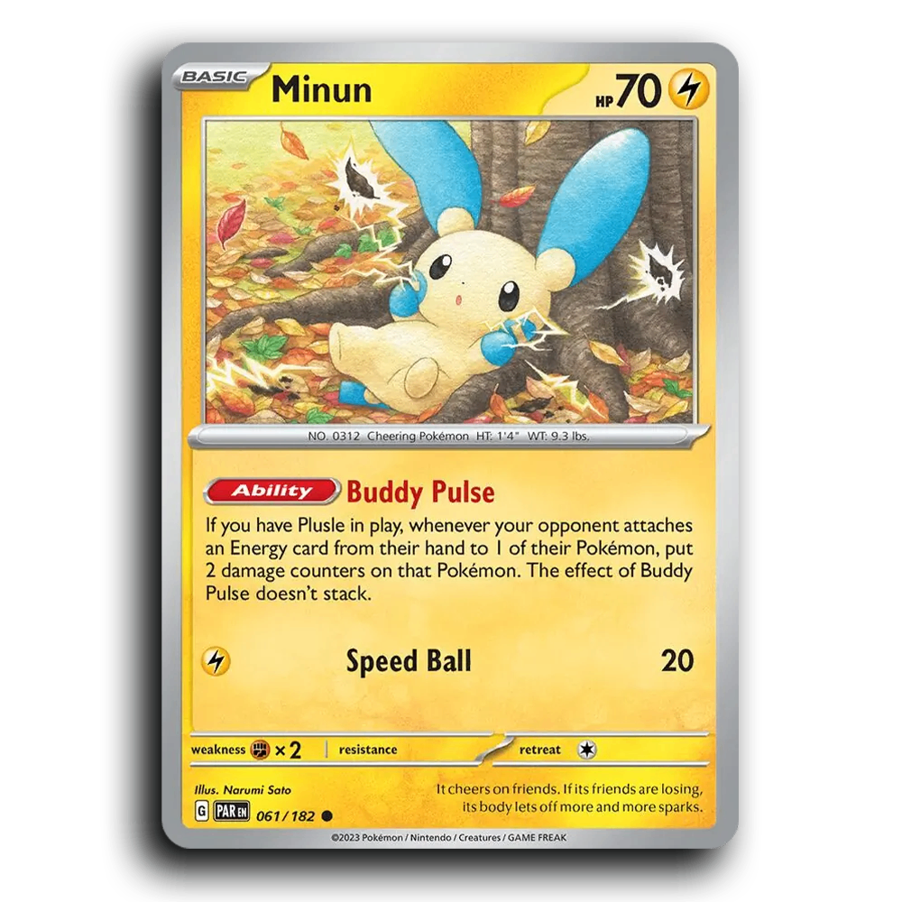 Minun (061/182) [Paradox Rift]