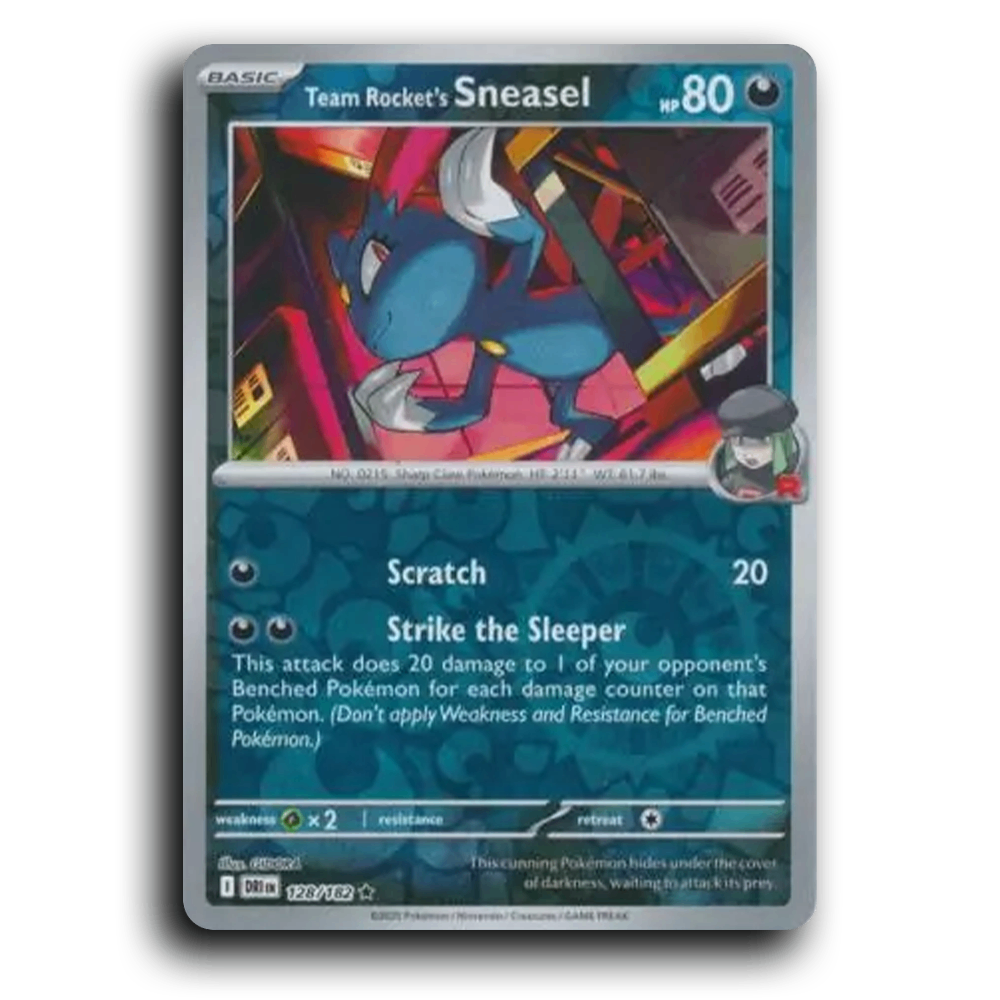 Team Rocket's Sneasel (128/182) [Destined Rivals]