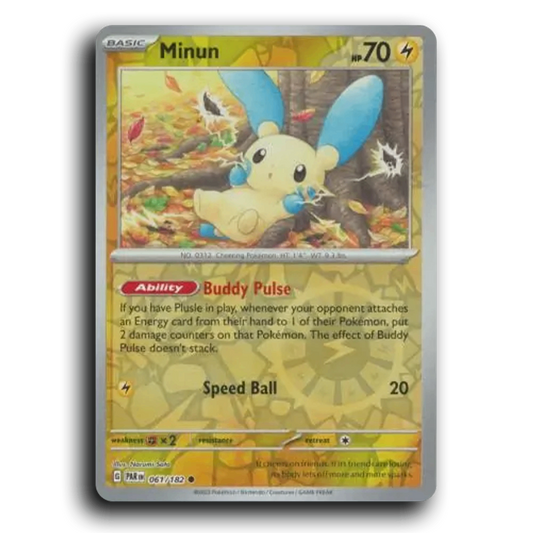 Minun (061/182) [Paradox Rift]