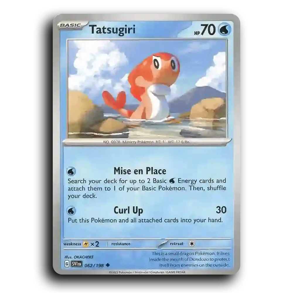 Tatsugiri (062/198) [Scarlet & Violet] Uncommon OKACHEKE Pokemon Card TCG Near Mint NM