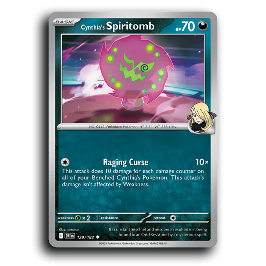 Cynthia's Spiritomb - 129/182 [SV10 - Destined Rivals]