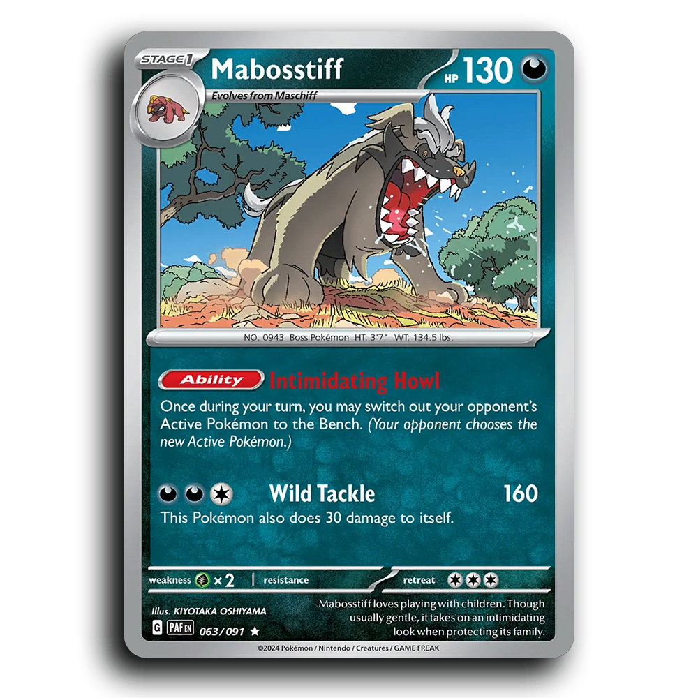 Mabosstiff (063/091) [Paldean Fates]