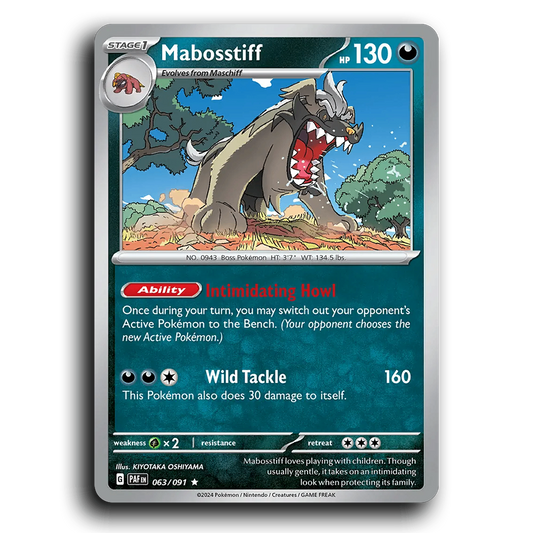 Mabosstiff (063/091) [Paldean Fates]