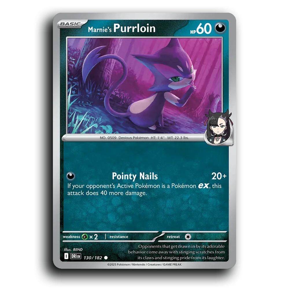 Marnie's Purrloin - 130/182 [SV10 - Destined Rivals]